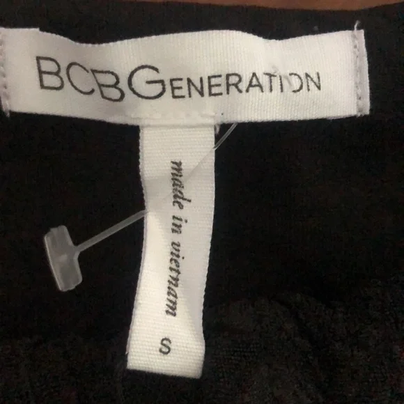 (NWT) BCBGeneration Off-the-shoulder Jacquard Knit Midi Sheath Dress S - Picture 8 of 11